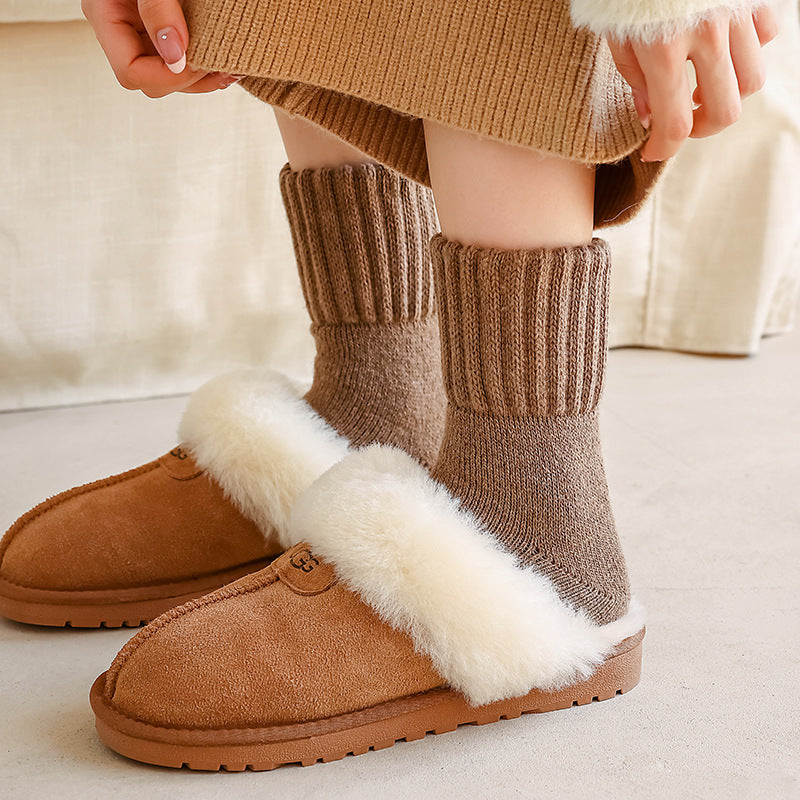 CozyScrunch Boot Socks