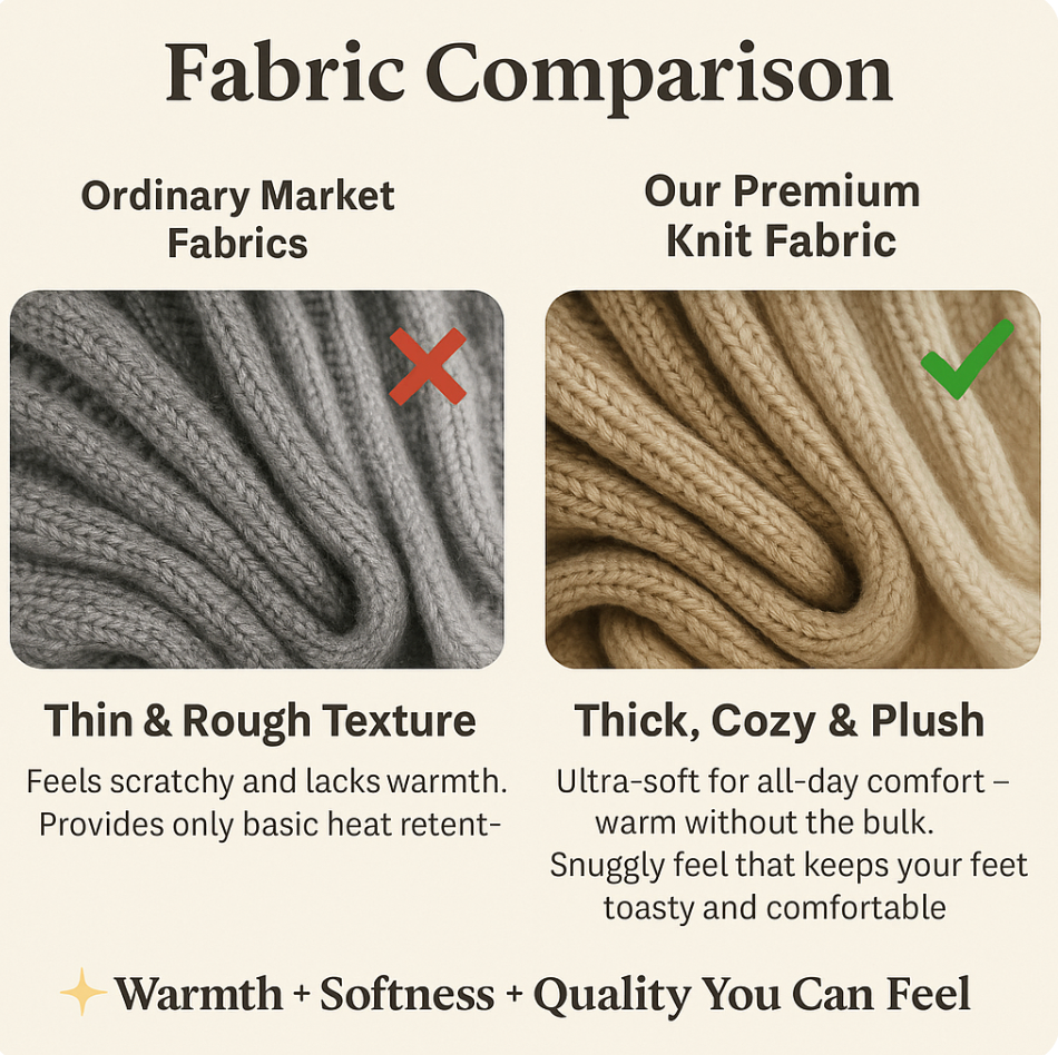 CozyScrunch Boot Socks